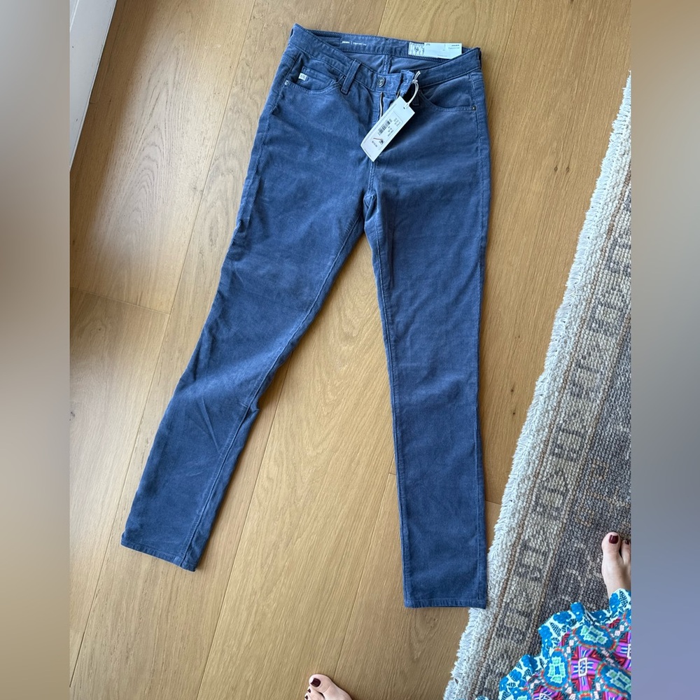 AG Adriano Goldschmied Corduroy Cigarette Pants
